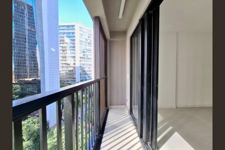 Apartamento à venda com 34m², 1 quarto e sem vagaVaranda