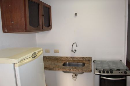 Studio à venda com 43m², 1 quarto e sem vagaCozinha