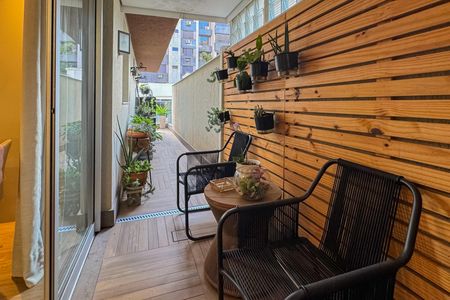 Apartamento à venda com 73m², 1 quarto e 2 vagasVaranda