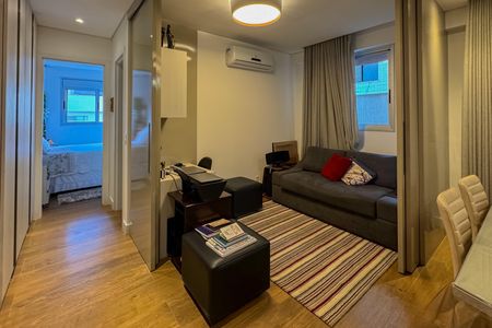 Apartamento à venda com 73m², 1 quarto e 2 vagasSala