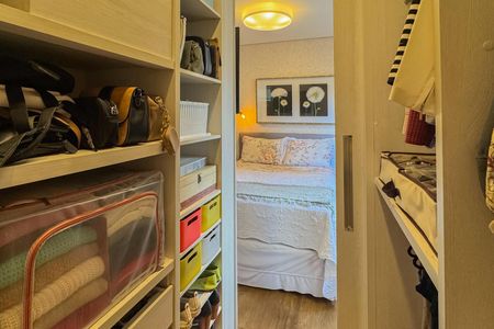 Apartamento à venda com 73m², 1 quarto e 2 vagasCloset da suíte