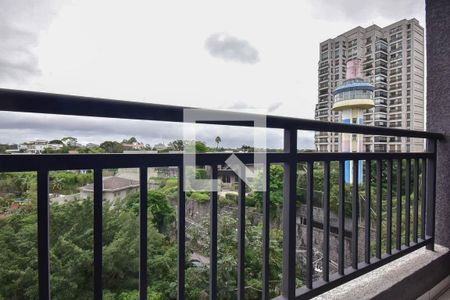 Studio para alugar com 26m², 1 quarto e sem vagaVaranda