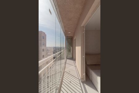 Apartamento à venda com 37m², 1 quarto e sem vagaVaranda