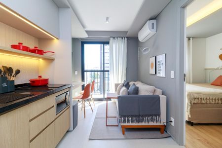 Apartamento à venda com 27m², 1 quarto e sem vagaSala