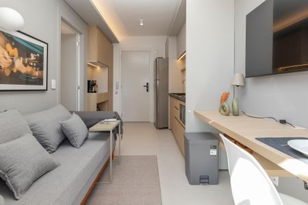 Apartamento à venda com 27m², 1 quarto e sem vaga Apartamento à venda com 27m², 1 quarto e sem vagaSala