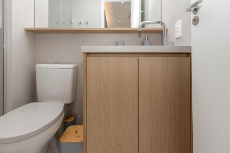 Apartamento à venda com 27m², 1 quarto e sem vaga Apartamento à venda com 27m², 1 quarto e sem vagaBanheiro da Suíte