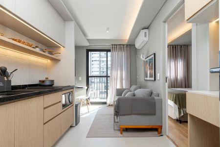 Apartamento à venda com 27m², 1 quarto e sem vaga Apartamento à venda com 27m², 1 quarto e sem vagaSala