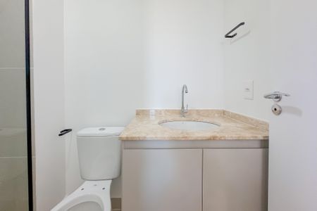 Apartamento à venda com 31m², 1 quarto e sem vagaBanheiro da Suíte