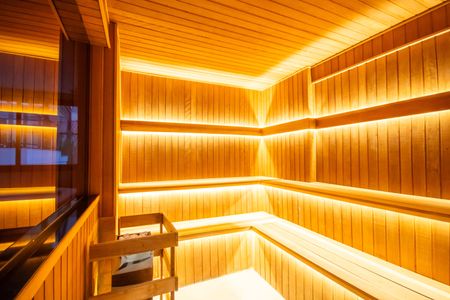 Apartamento à venda com 65m², 2 quartos e 1 vagaÁrea comum - Sauna