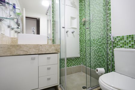 Apartamento à venda com 216m², 3 quartos e 4 vagasBanheiro da Suíte 3