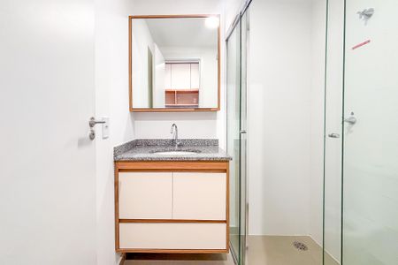 Studio para alugar com 24m², 1 quarto e sem vagaBanheiro
