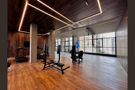 Apartamento à venda com 34m², 1 quarto e 1 vagaAcademia