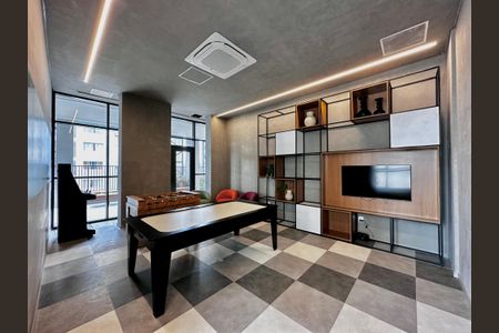 Apartamento à venda com 34m², 1 quarto e 1 vagaSalão de Jogos