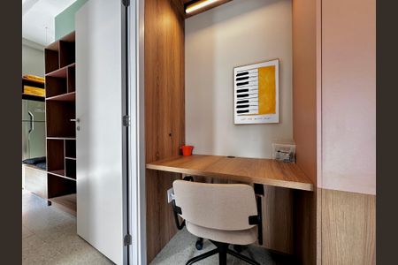 Apartamento à venda com 34m², 1 quarto e 1 vagaQuarto