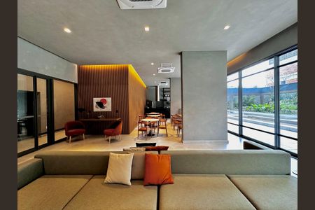 Apartamento à venda com 34m², 1 quarto e 1 vagaÁrea comum - Salão de festas