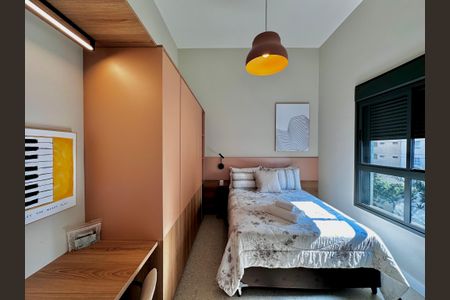 Apartamento à venda com 34m², 1 quarto e 1 vagaQuarto