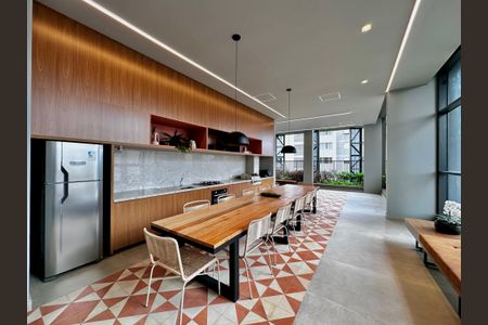 Apartamento à venda com 34m², 1 quarto e 1 vagaEspaço Gourmet