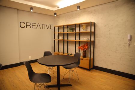 Studio à venda com 25m², 1 quarto e 1 vagaCoworking
