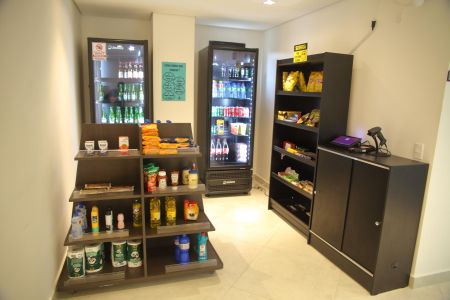 Studio à venda com 25m², 1 quarto e 1 vagaMini mercado