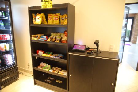 Studio à venda com 25m², 1 quarto e 1 vagaMini mercado