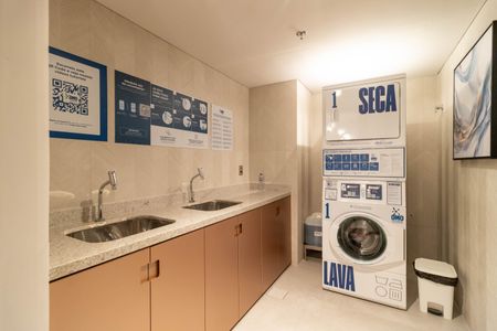 Studio à venda com 27m², 1 quarto e sem vagaÁrea comum - Lavanderia