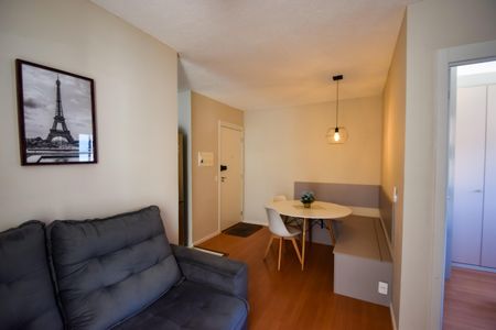 Apartamento à venda com 47m², 2 quartos e 1 vagaSala
