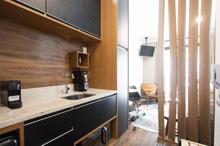 Studio à venda com 25m², 1 quarto e sem vagaCozinha