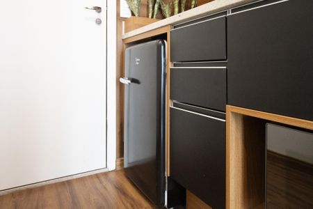 Studio à venda com 25m², 1 quarto e sem vagaCozinha