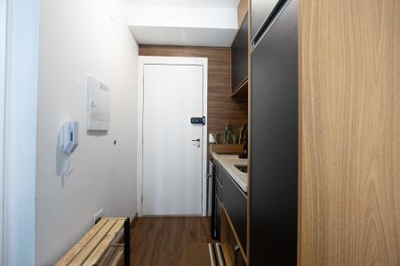 Studio à venda com 25m², 1 quarto e sem vagaCozinha