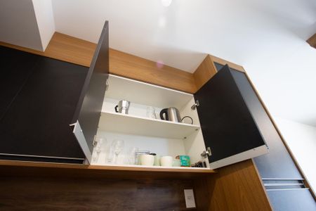 Studio à venda com 25m², 1 quarto e sem vagaCozinha