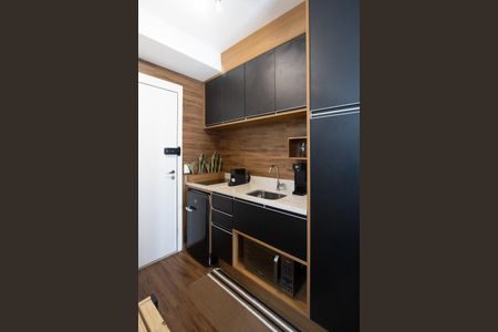 Studio à venda com 25m², 1 quarto e sem vagaCozinha