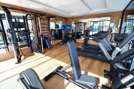 Área comum - Academia de casa de condomínio à venda com 3 quartos, 230m² em Parque Imperador, Campinas