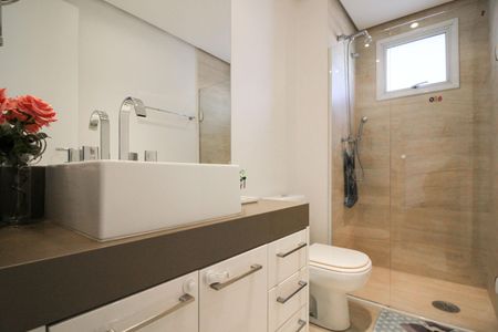 Apartamento à venda com 123m², 3 quartos e 2 vagasBanheiro Social