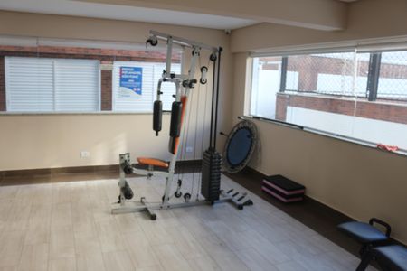 Apartamento para alugar com 134m², 2 quartos e 3 vagasÁrea comum - Academia