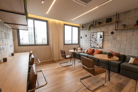 Studio à venda com 34m², 1 quarto e sem vaga Studio à venda com 34m², 1 quarto e sem vagaCoworking