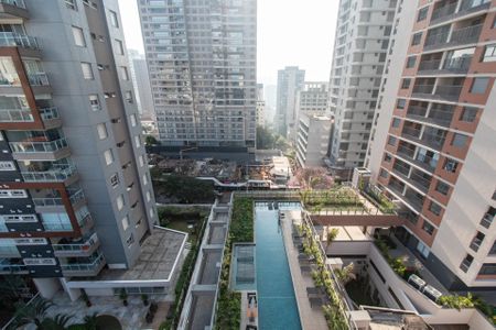 Vista da varanda de kitnet/studio à venda com 1 quarto, 34m² em Vila Mariana, São Paulo