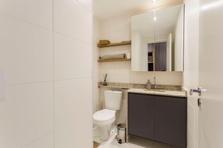 Studio para alugar com 24m², 1 quarto e sem vaga Studio para alugar com 24m², 1 quarto e sem vagaBanheiro