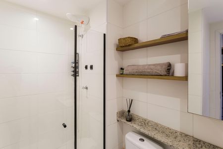 Studio para alugar com 24m², 1 quarto e sem vaga Studio para alugar com 24m², 1 quarto e sem vagaBanheiro