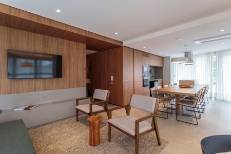 Apartamento para alugar com 53m², 1 quarto e 1 vagaÁrea gourmet