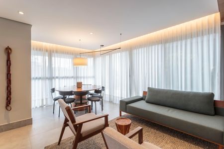 Apartamento para alugar com 53m², 1 quarto e 1 vagaÁrea gourmet