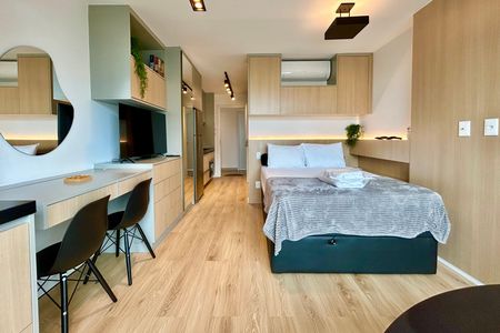 Apartamento para alugar com 29m², 1 quarto e 1 vaga Apartamento para alugar com 29m², 1 quarto e 1 vagaStudio