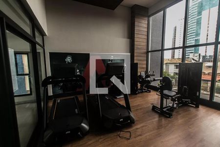Apartamento para alugar com 29m², 1 quarto e 1 vaga Apartamento para alugar com 29m², 1 quarto e 1 vagaÁrea comum - Academia