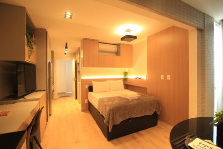 Apartamento para alugar com 29m², 1 quarto e 1 vaga Apartamento para alugar com 29m², 1 quarto e 1 vagaStudio