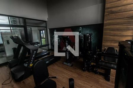 Apartamento para alugar com 29m², 1 quarto e 1 vaga Apartamento para alugar com 29m², 1 quarto e 1 vagaÁrea comum - Academia