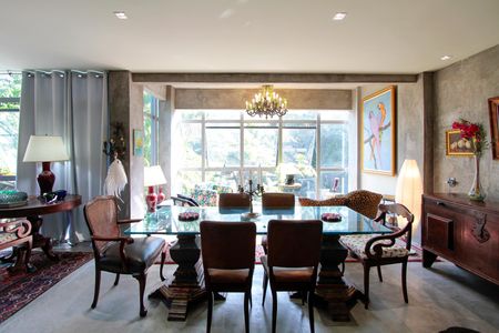 Casa de condomínio para alugar com 560m², 4 quartos e sem vagaSala de jantar