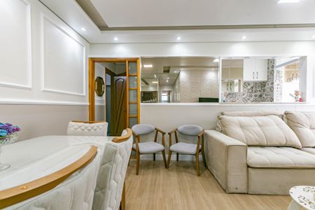 Sala de apartamento à venda com 3 quartos, 75m² em Vila Moinho Velho, São Paulo