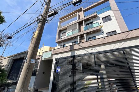 Apartamento para alugar com 80m², 2 quartos e 2 vagasFachada + plaquinha