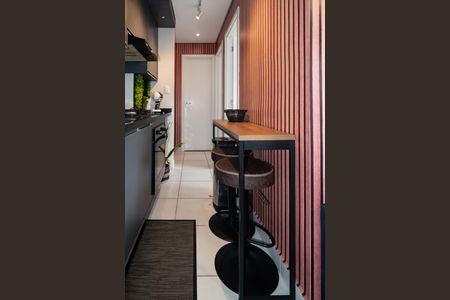 Apartamento à venda com 37m², 2 quartos e sem vagaCozinha