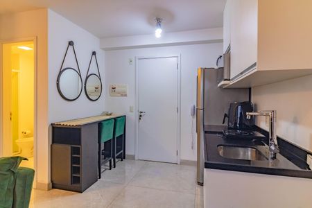 Studio para alugar com 37m², 1 quarto e sem vaga Studio para alugar com 37m², 1 quarto e sem vagaCozinha