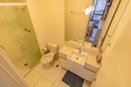 Studio para alugar com 37m², 1 quarto e sem vaga Studio para alugar com 37m², 1 quarto e sem vagaBanheiro